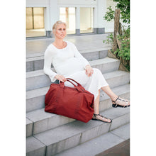 Load image into Gallery viewer, Childhome Mommy Bag Signature Nursery Bag - Urban Burgundy
