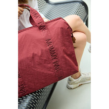 Load image into Gallery viewer, Childhome Mommy Bag Signature Nursery Bag - Urban Burgundy
