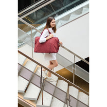 Load image into Gallery viewer, Childhome Mommy Bag Signature Nursery Bag - Urban Burgundy
