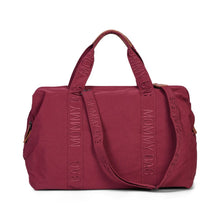 Load image into Gallery viewer, Childhome Mommy Bag Signature Nursery Bag - Urban Burgundy
