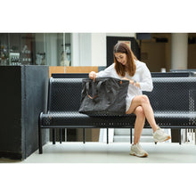 Load image into Gallery viewer, Childhome Mommy Bag Signature Nursery Bag - Urban Dark Grey
