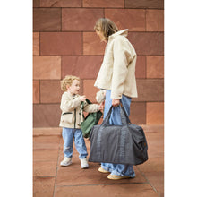 Load image into Gallery viewer, Childhome Mommy Bag Signature Nursery Bag - Urban Dark Grey
