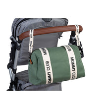 Load image into Gallery viewer, Childhome Mommy Club Signature Nursery Bag - Canvas Green
