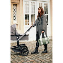 Load image into Gallery viewer, Childhome Mommy Club Signature Nursery Bag - Canvas Green
