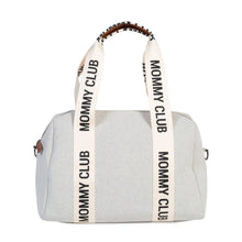 Load image into Gallery viewer, Childhome Mommy Club Signature Nursery Bag - Canvas White
