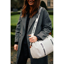 Load image into Gallery viewer, Childhome Mommy Club Signature Nursery Bag - Canvas White
