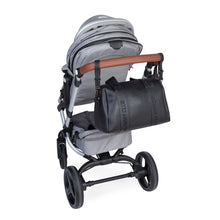 Load image into Gallery viewer, Childhome Mommy Club Signature Nursery Bag - Vegan Leather Black
