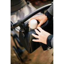 Load image into Gallery viewer, Childhome Mommy Club Signature Nursery Bag - Vegan Leather Black
