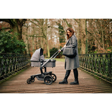 Load image into Gallery viewer, Childhome Mommy Club Signature Nursery Bag - Vegan Leather Black
