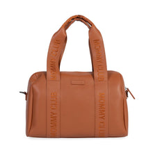 Load image into Gallery viewer, Childhome Mommy Club Signature Nursery Bag - Vegan Leather Brown
