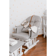 Load image into Gallery viewer, Childhome Gliding Chair Round with Footrest - Grey
