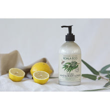 Load image into Gallery viewer, Koala Eco Natural Hand &amp; Body Lotion Lemon Scented Eucalyptus &amp; Rosemary Essential Oil - 500ml
