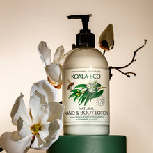 Load image into Gallery viewer, Koala Eco Natural Hand &amp; Body Lotion Lemon Scented Eucalyptus &amp; Rosemary Essential Oil - 500ml
