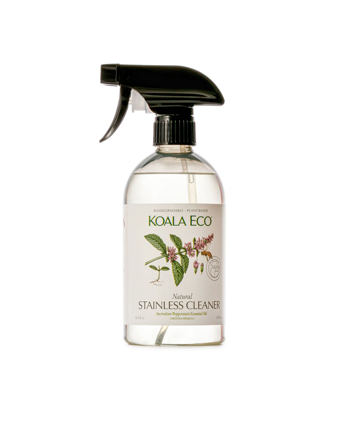 Koala Eco Natural Stainless Cleaner Peppermint Essential Oil - 500ml