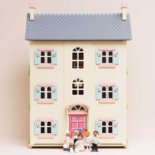 Load image into Gallery viewer, Le Toy Van Cherry Tree Hall Wooden Dolls House
