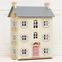 Load image into Gallery viewer, Le Toy Van Cherry Tree Hall Wooden Dolls House
