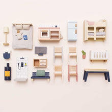 Load image into Gallery viewer, Le Toy Van Complete Dolls House Furniture Set - 35 Pieces
