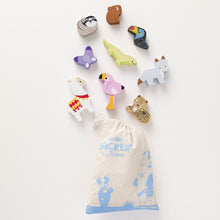 Load image into Gallery viewer, Le Toy Van Wooden Stacking Animals &amp; Bag - Andes
