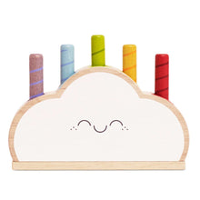 Load image into Gallery viewer, Le Toy Van Rainbow Cloud Pop-Up Toy - 6 Piece
