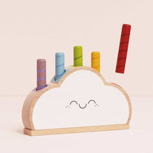 Load image into Gallery viewer, Le Toy Van Rainbow Cloud Pop-Up Toy - 6 Piece
