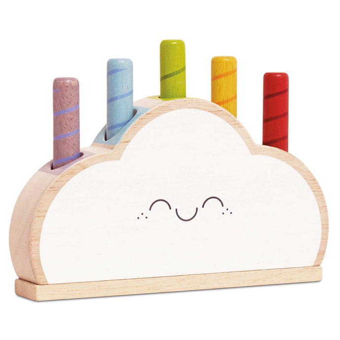 Le Toy Van Rainbow Cloud Pop-Up Toy - 6 Piece