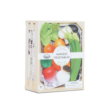 Load image into Gallery viewer, Le Toy Van Wooden Market Crate - Harvest Vegetables
