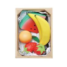 Load image into Gallery viewer, Le Toy Van Wooden Market Crate - Smoothie Fruit
