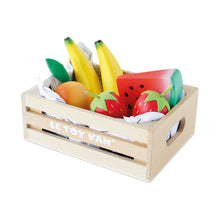 Load image into Gallery viewer, Le Toy Van Wooden Market Crate - Smoothie Fruit
