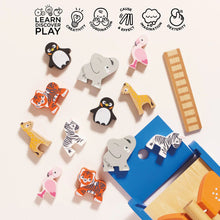 Load image into Gallery viewer, Le Toy Van Noah's Ark &amp; Animals Shape Sorter
