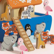Load image into Gallery viewer, Le Toy Van Noah's Ark &amp; Animals Shape Sorter
