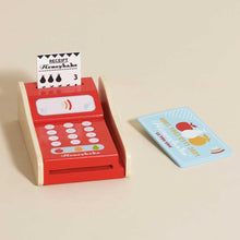 Load image into Gallery viewer, Le Toy Van Wooden Shop Card Machine
