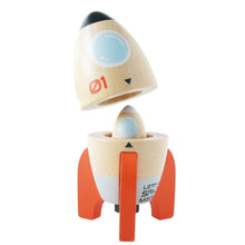 Load image into Gallery viewer, Le Toy Van Le Toy Van Magnetic Space Rocket Duo
