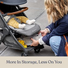 Load image into Gallery viewer, Ergobaby Metro+ Deluxe Compact City Stroller - London Grey
