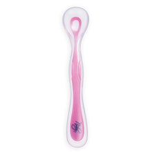 Load image into Gallery viewer, Nuby Silicone Soft Edge Spoon - Pink
