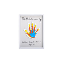 Load image into Gallery viewer, Pearhead Clear Family Print Frame - White
