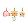 Pearhead Stroller Toy Set of 3 - Rainbow