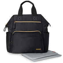 Load image into Gallery viewer, Skip Hop Main Frame Wide Open Backpack - Black
