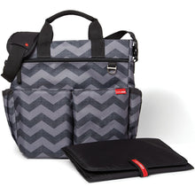 Load image into Gallery viewer, Skip Hop Duo Signature Nappy Bag - Tonal Chevron
