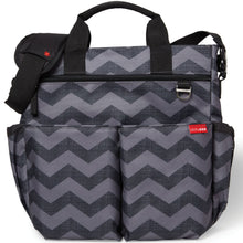 Load image into Gallery viewer, Skip Hop Duo Signature Nappy Bag - Tonal Chevron
