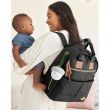 Load image into Gallery viewer, Skip hop Suite 6-In-1 Diaper Backpack Set - Black
