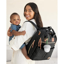 Load image into Gallery viewer, Skip hop Suite 6-In-1 Diaper Backpack Set - Black
