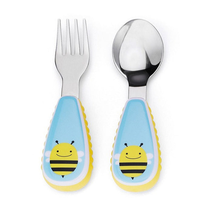 Skip Hop Zoo Utensils Fork & Spoon - Bee