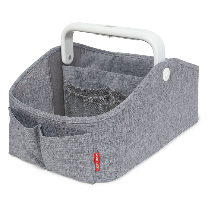 Skip Hop Nursery Style Light Up Nappy Caddy - Heather Grey