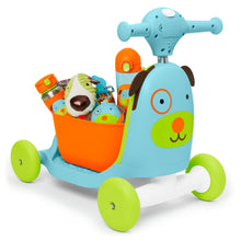 Load image into Gallery viewer, Skip Hop Zoo Ride On 3 in 1 Scooter - Dog
