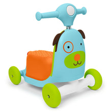 Load image into Gallery viewer, Skip Hop Zoo Ride On 3 in 1 Scooter - Dog
