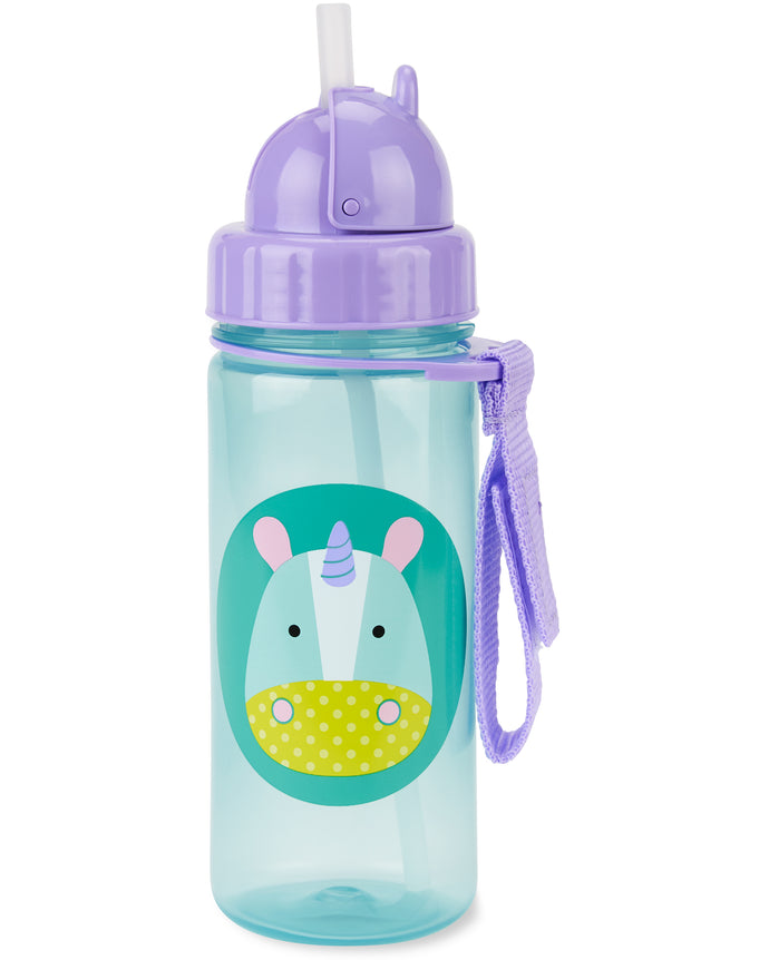 Skip Hop Zoo PP Straw Bottle - Unicorn