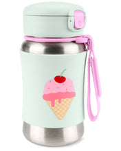 Load image into Gallery viewer, Skip Hop Spark Style Stainless Steel Straw Bottle - Ice Cream
