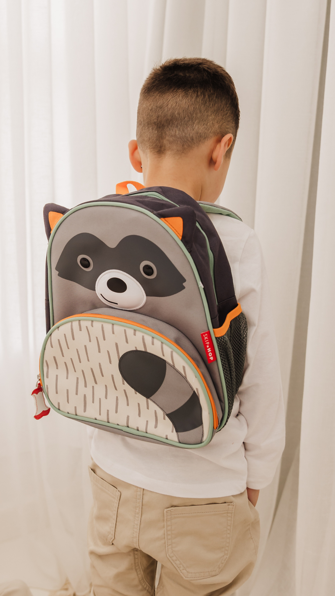 Skip Hop Zoo Little Kid Backpack Raccoon