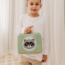Load image into Gallery viewer, Skip Hop Zoo Bento Lunch Box - Raccoon
