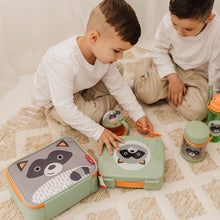 Load image into Gallery viewer, Skip Hop Zoo Bento Lunch Box - Raccoon
